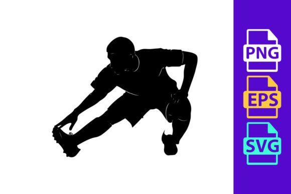 Athlete in Dynamic Stretching Position F: Energy in Motion