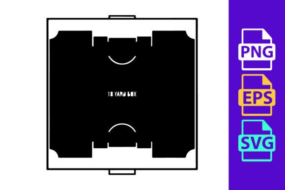 Bring Motion to Your Designs with This Soccer Silhouette Clipart