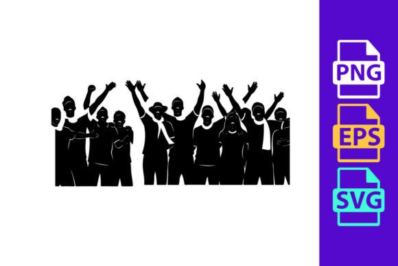 Dynamic Football Silhouette: Scalable Vector Art for Motion