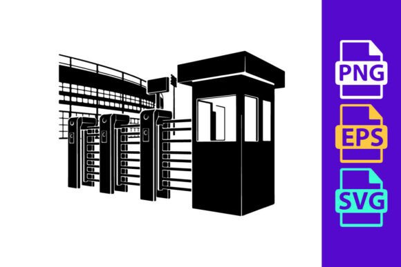 Security Booth and Gatehouse with Metal: A Stronghold for Your Brand