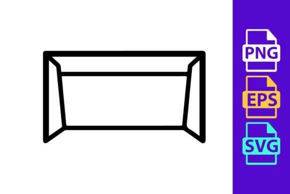 Simple Line Drawing of a Rectangular Pri: A Design Asset for Dynamic Projects